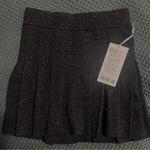 Lululemon pleated merino wool skirt
